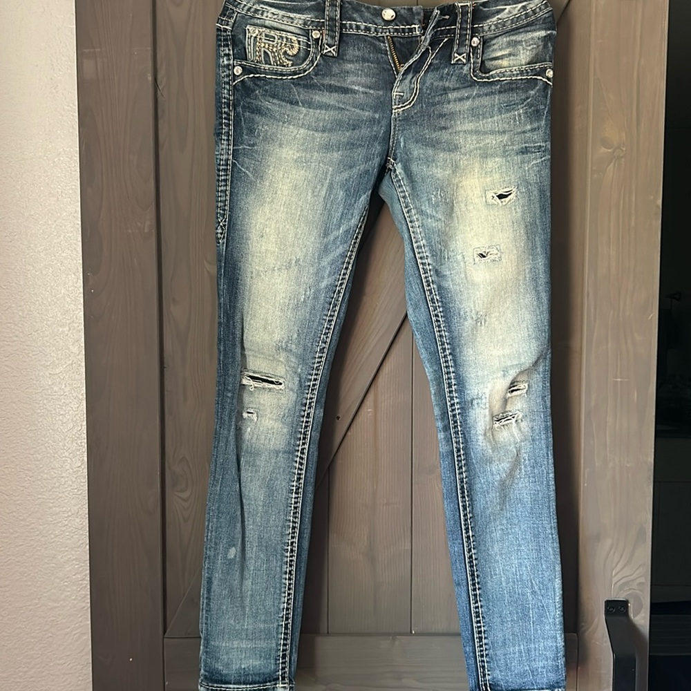 Rock Revival Distressed Jeans